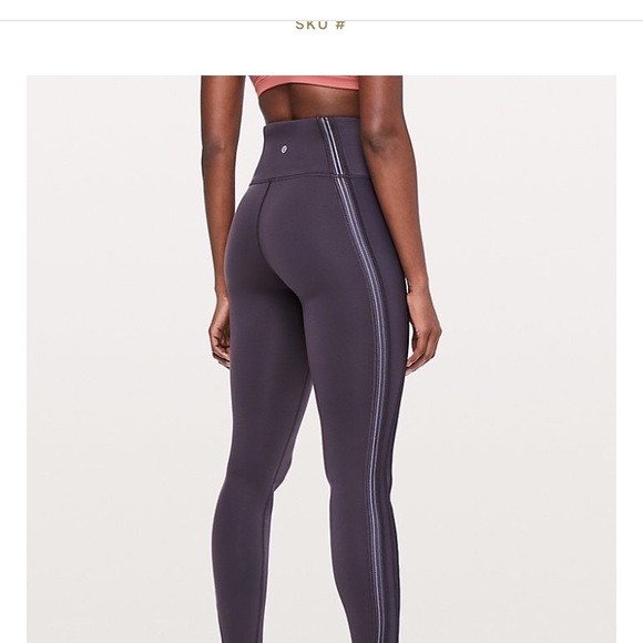 RARE: purple lululemon leggings - Picture 3 of 4